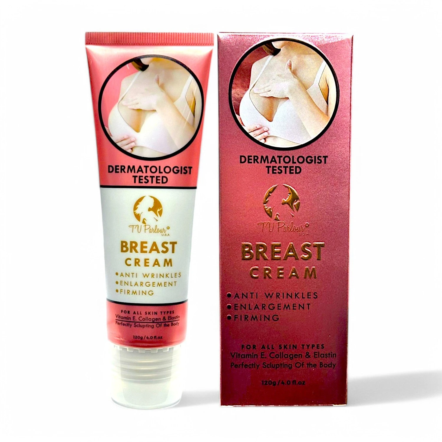 TV Parlour Breast Cream – Herbal Breast Firming & Enhancement Formula