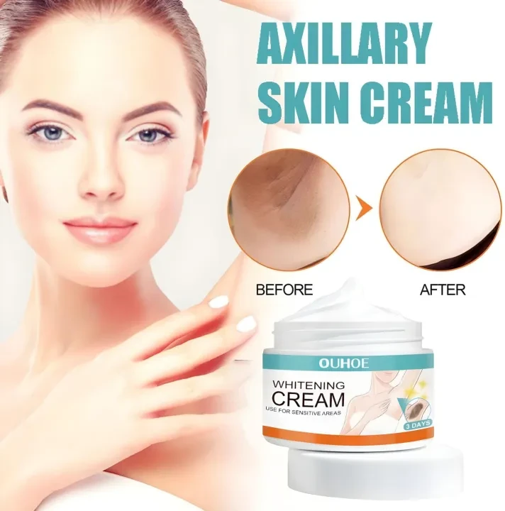 Body Whitening Cream for Underarms, Bikini & Sensitive Areas – Dark Spot Removal