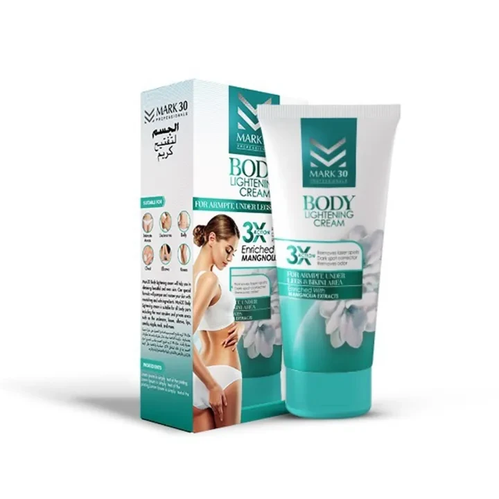 Mark30 Body Lightening Cream 50g – Intimate & Underarm Whitening, Hydrating & Nourishing Formula