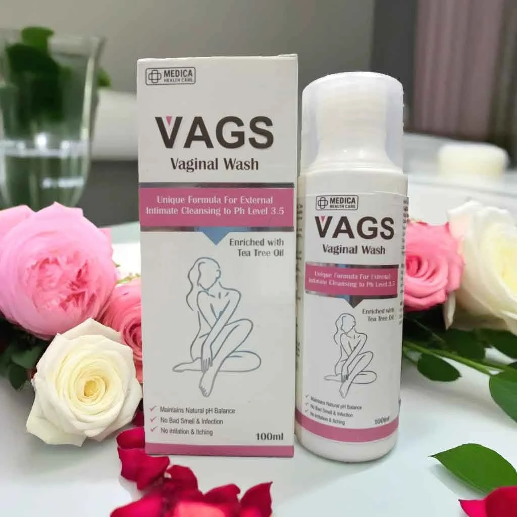 VAGS Vaginal Wash – Intimate Hygiene Cleanser for Daily Freshness | Lusteric